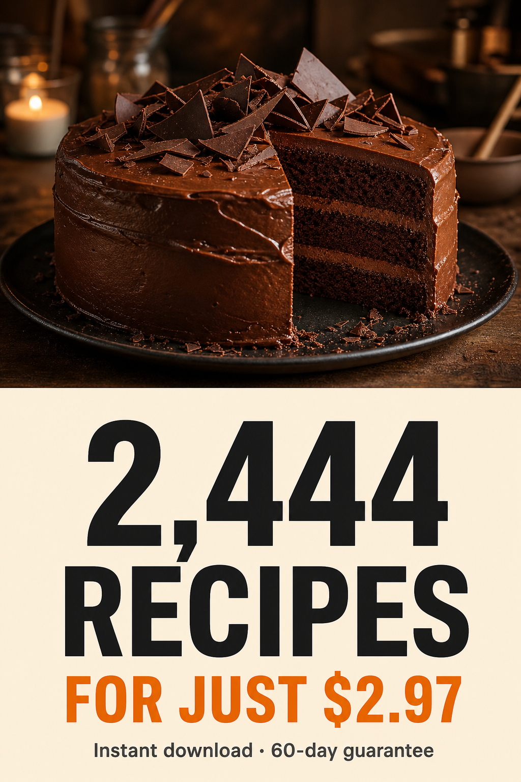 Recipe World, 2,444 recipes for $2.97